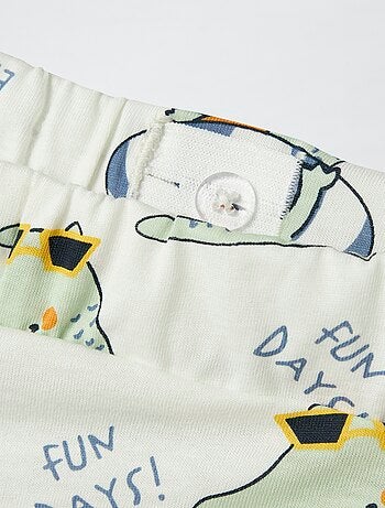 Shorts con stampa dinosauro 'Guppy'