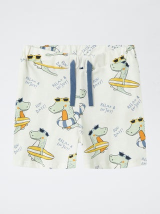 Shorts con stampa dinosauro 'Guppy'