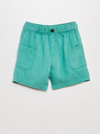 Shorts con tasche applicate