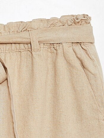 Shorts con vita elasticizzata con cordoncino da annodare 'JDY'