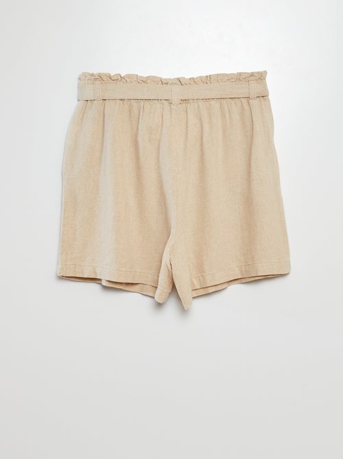 Shorts con vita elasticizzata con cordoncino da annodare 'JDY' - Kiabi