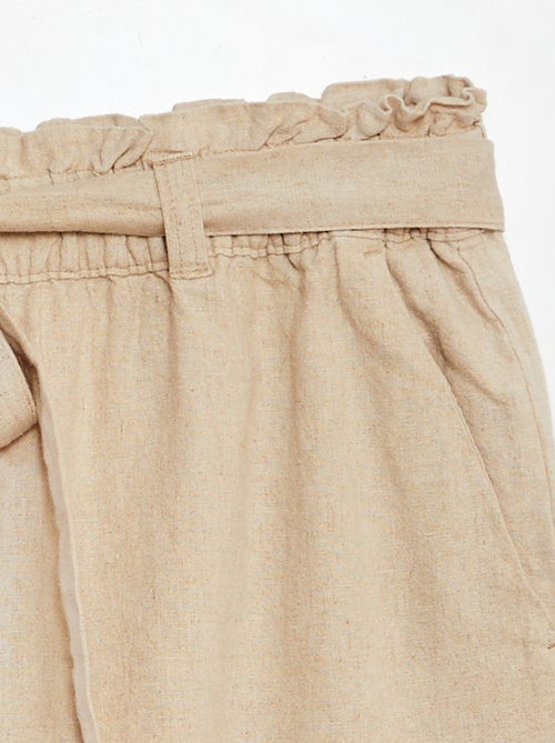 Shorts con vita elasticizzata con cordoncino da annodare 'JDY' - Kiabi