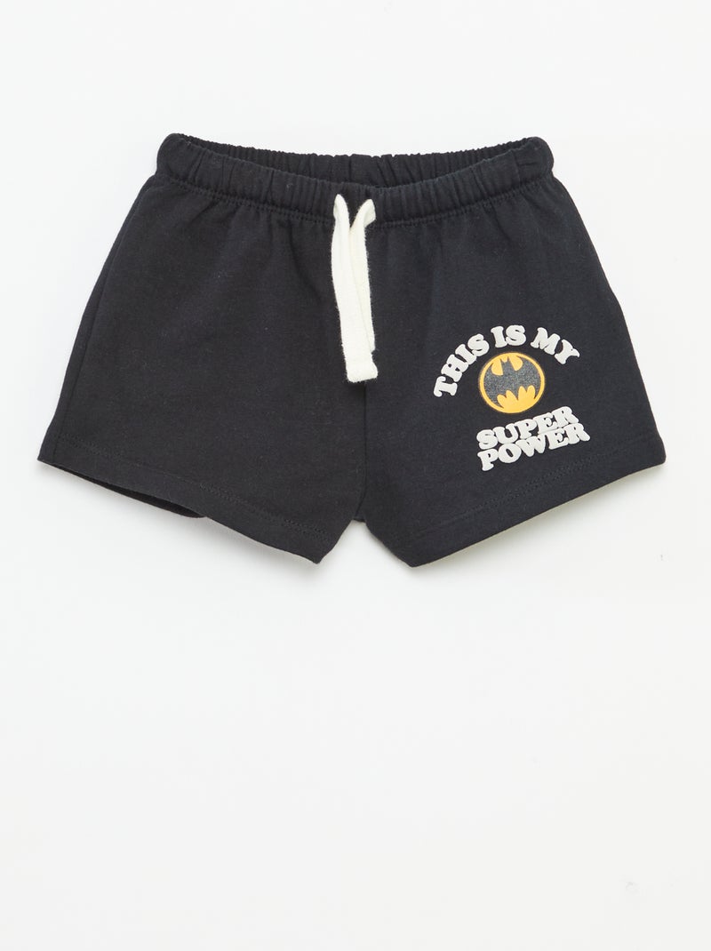 Shorts con vita elasticizzata 'DC Comics' NERO - Kiabi