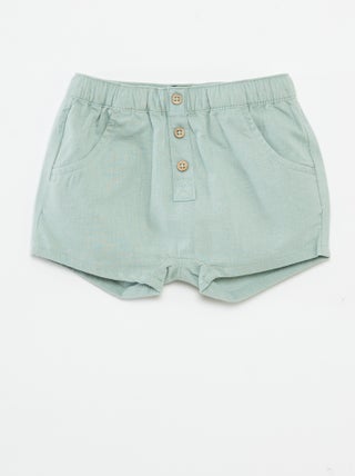 Shorts con vita regolabile