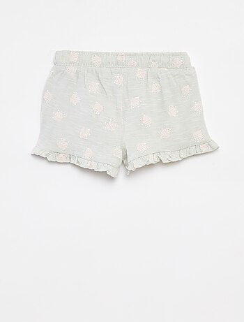 Shorts con volant e stampa 'Disney'