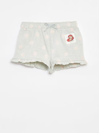 Shorts con volant e stampa 'Disney'