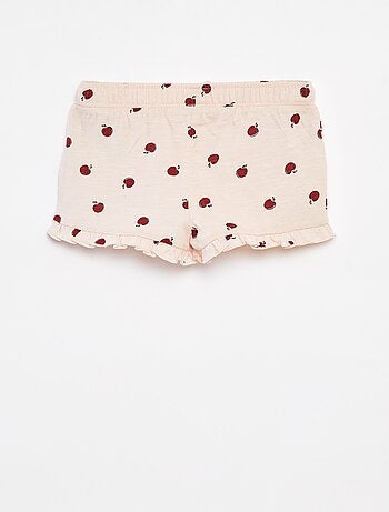 Shorts con volant e stampa 'Disney'