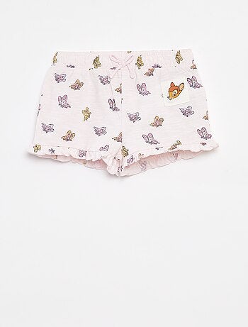 Shorts con volant e stampa 'Disney'