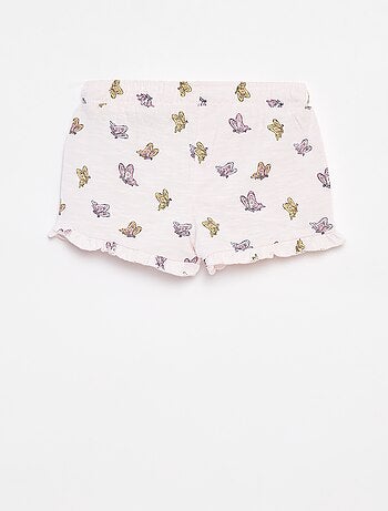 Shorts con volant e stampa 'Disney'