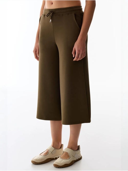 Shorts culotte in maglia jersey oversize a vita media penti - Kiabi Shorts culotte in maglia jersey oversize a vita media penti - Kiabi