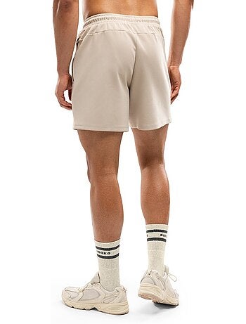 Shorts da allenamento in cotone da uomo fitness uomo titan sand