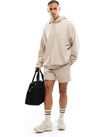 Shorts da allenamento in cotone da uomo fitness uomo titan sand