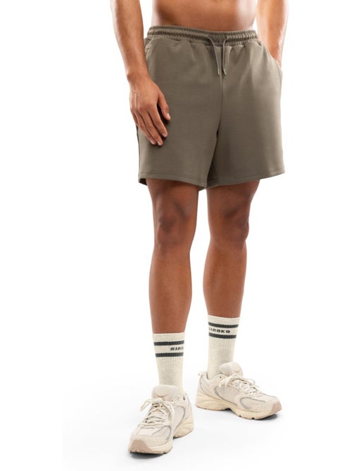 Shorts da allenamento in cotone da uomo fitness uomo titan - Kiabi