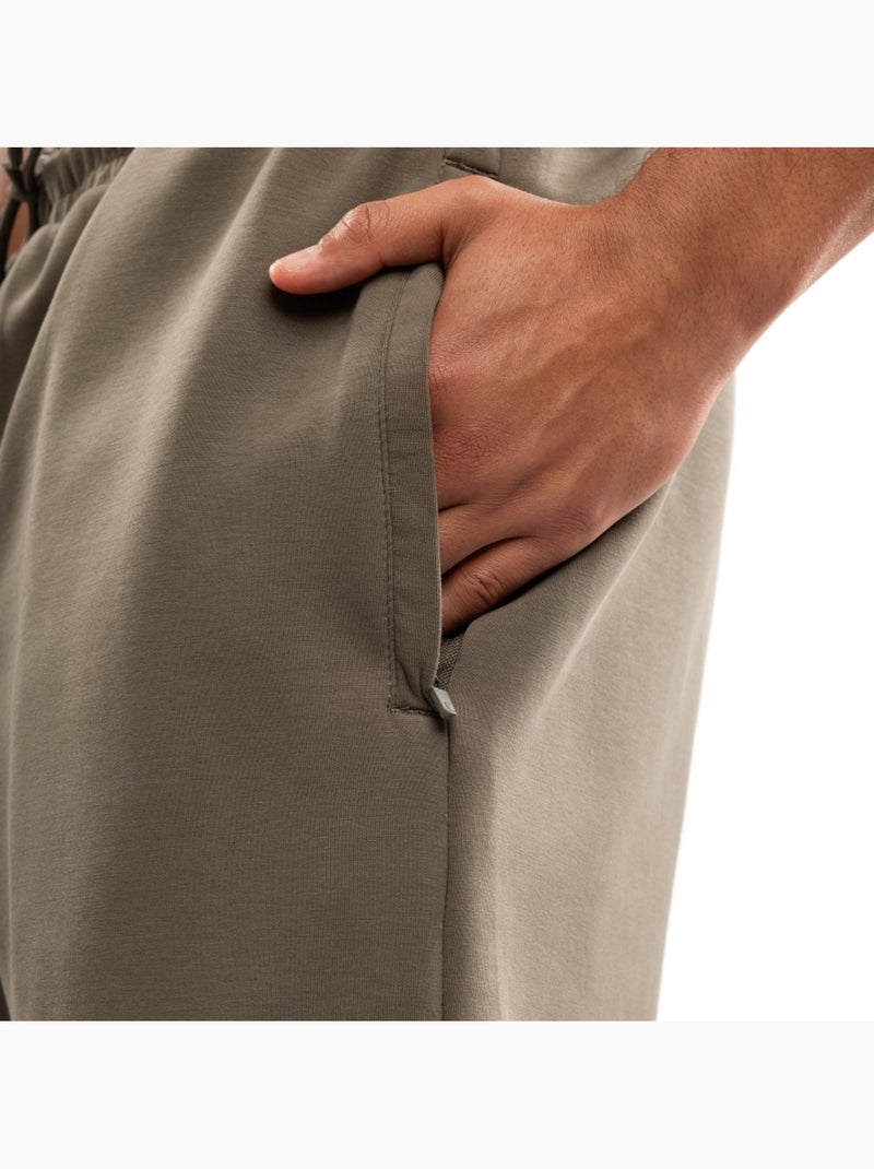 Shorts da allenamento in cotone da uomo fitness uomo titan Verde - Kiabi