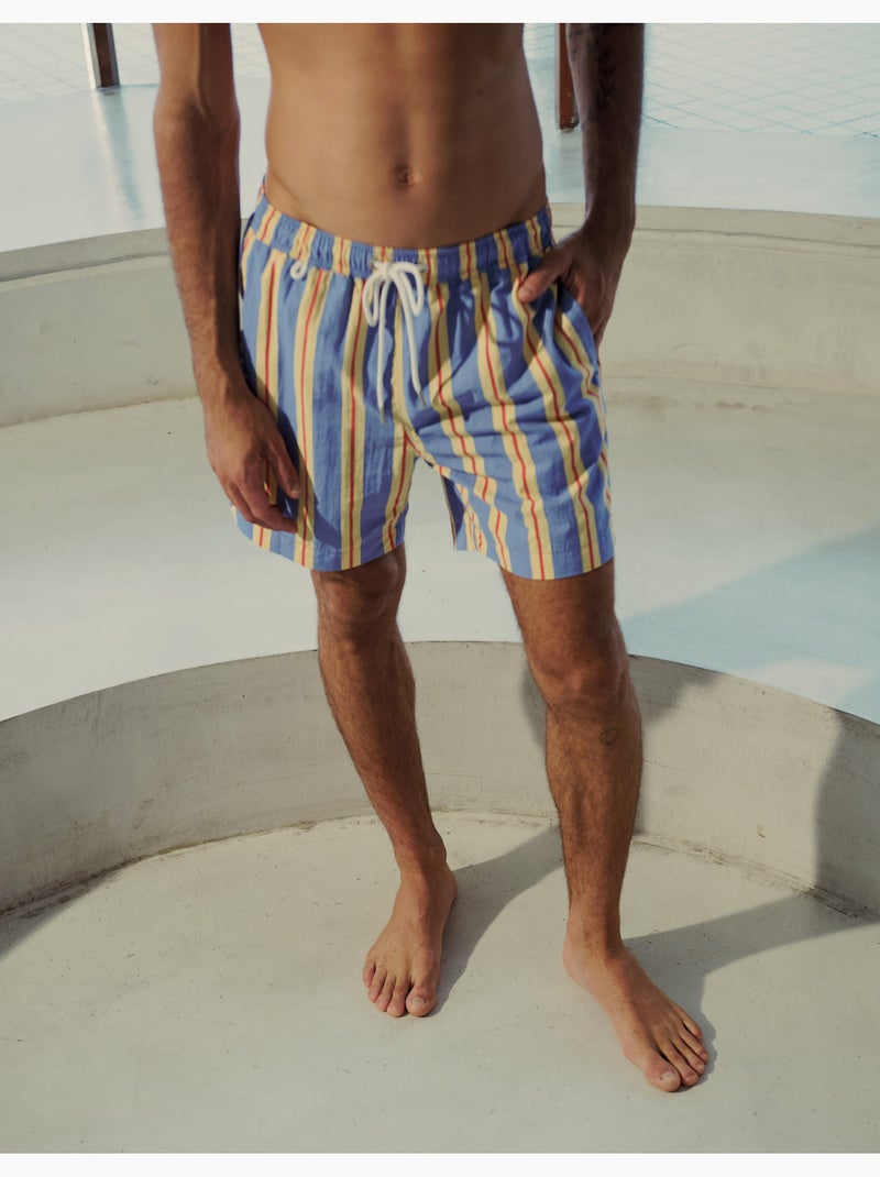 Shorts da bagno a righe, MO Fashion Blu - Kiabi