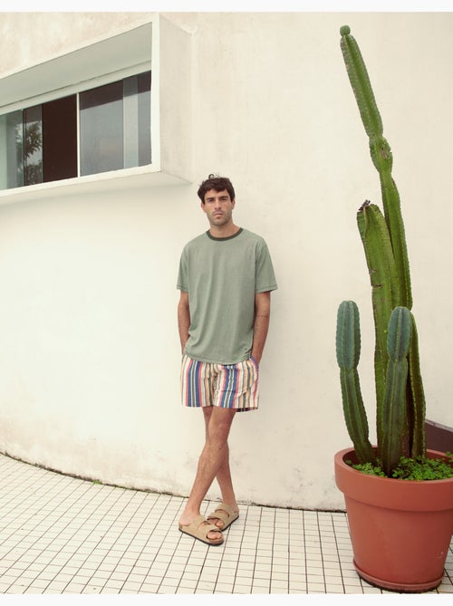 Shorts da bagno a righe, MO Fashion - Kiabi