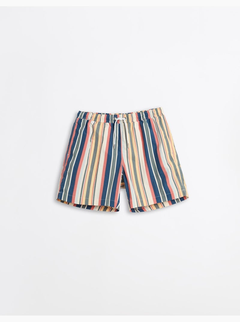 Shorts da bagno a righe, MO Fashion Blu - Kiabi