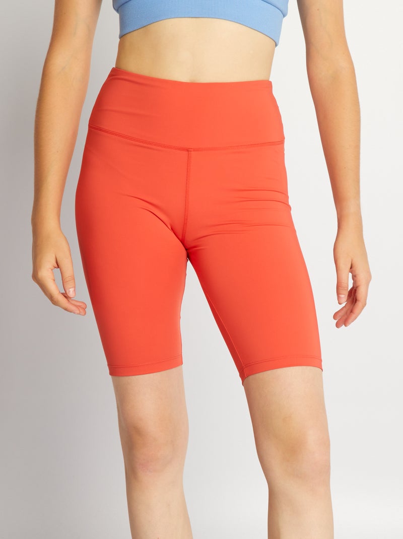 Shorts da ciclista Arancione - Kiabi