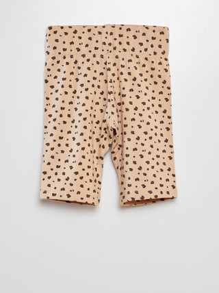 Shorts da ciclista in cotone stretch