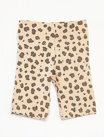 Shorts da ciclista in cotone stretch