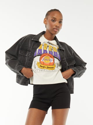 Shorts da ciclista in maglia a coste