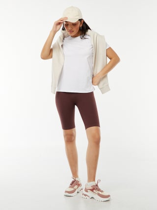 Shorts da ciclista in maglia a coste