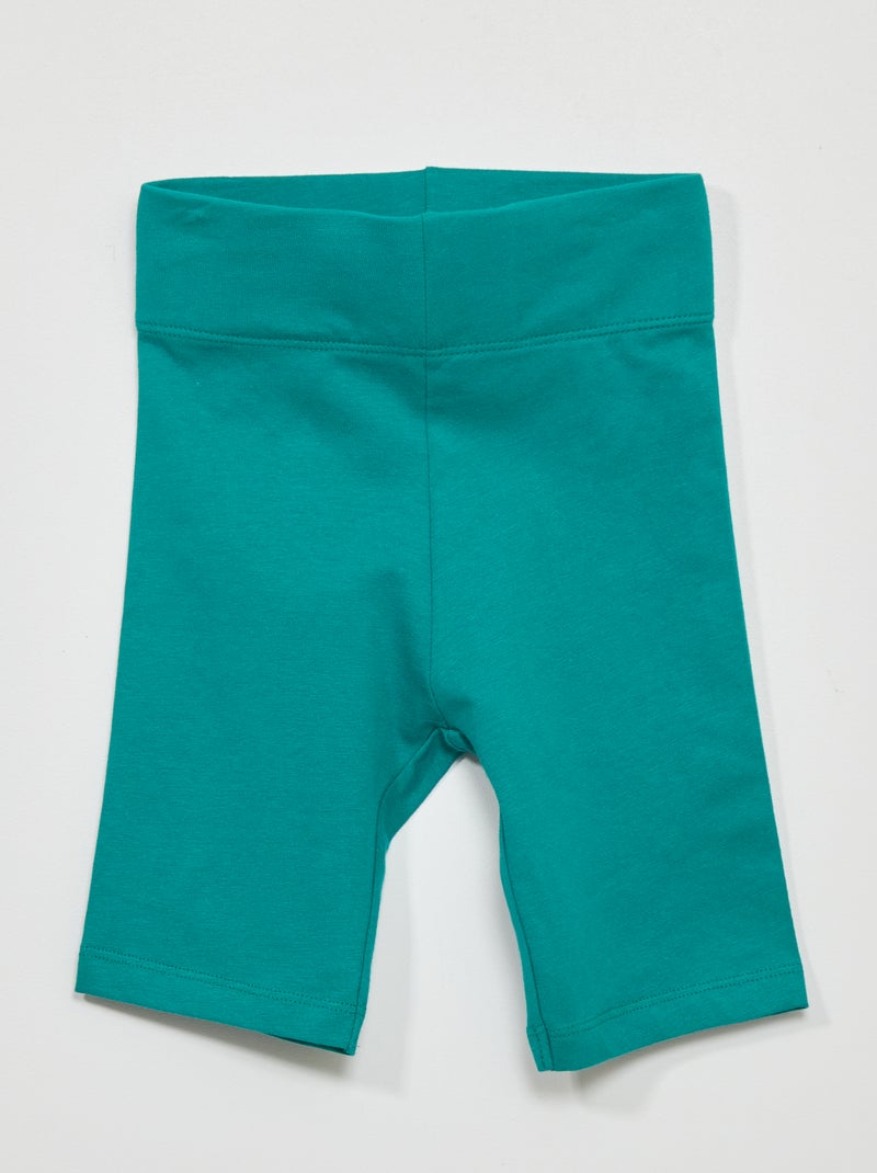Shorts da ciclista VERDE - Kiabi