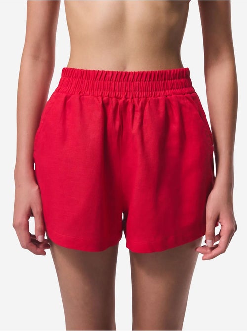 Shorts da donna con vita elastica media penti - Kiabi