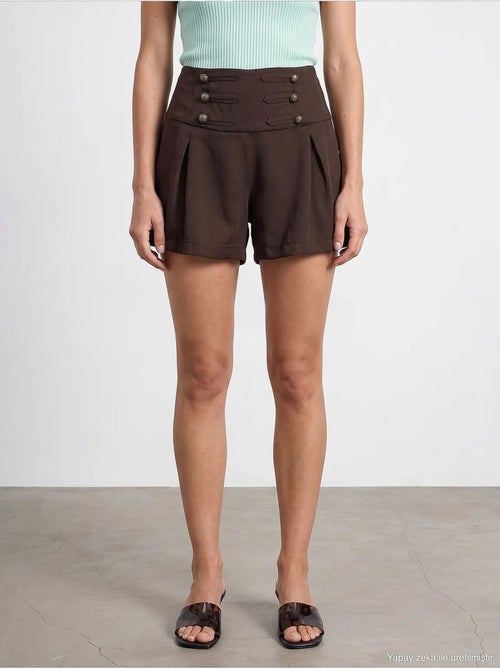 Shorts da donna in tencel dilvin - Kiabi