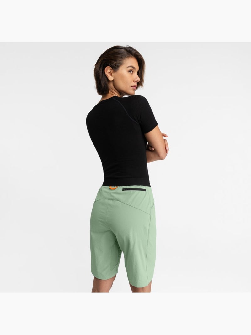 Shorts da gravel donna ciclismo donna jade Verde - Kiabi
