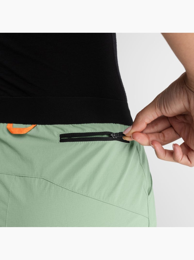 Shorts da gravel donna ciclismo donna jade Verde - Kiabi