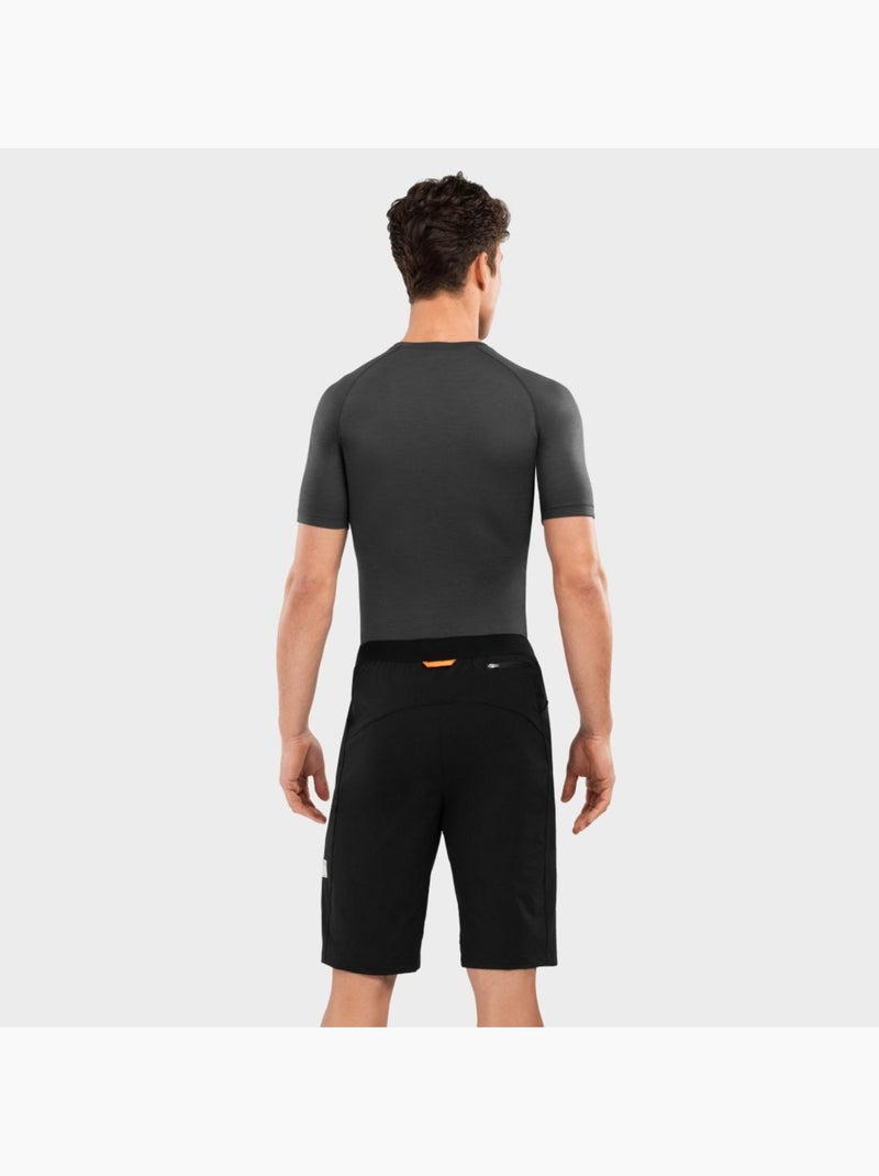 Shorts da gravel uomo ciclismo uomo block Nero - Kiabi
