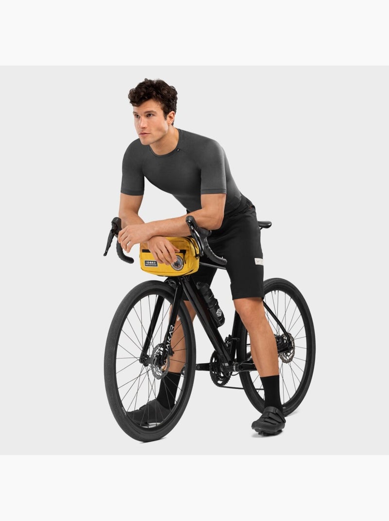 Shorts da gravel uomo ciclismo uomo block Nero - Kiabi