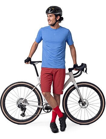 Shorts da gravel uomo ciclismo uomo block