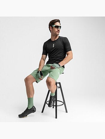 Shorts da gravel uomo ciclismo uomo thyme