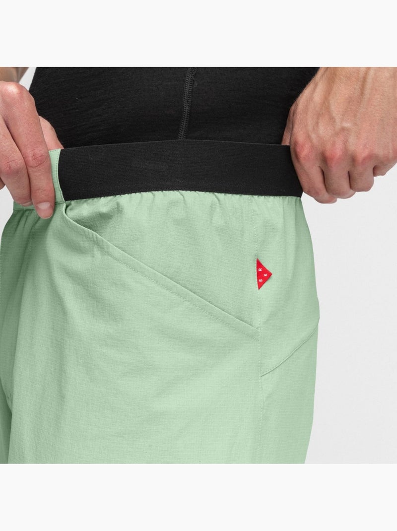 Shorts da gravel uomo ciclismo uomo thyme Verde - Kiabi