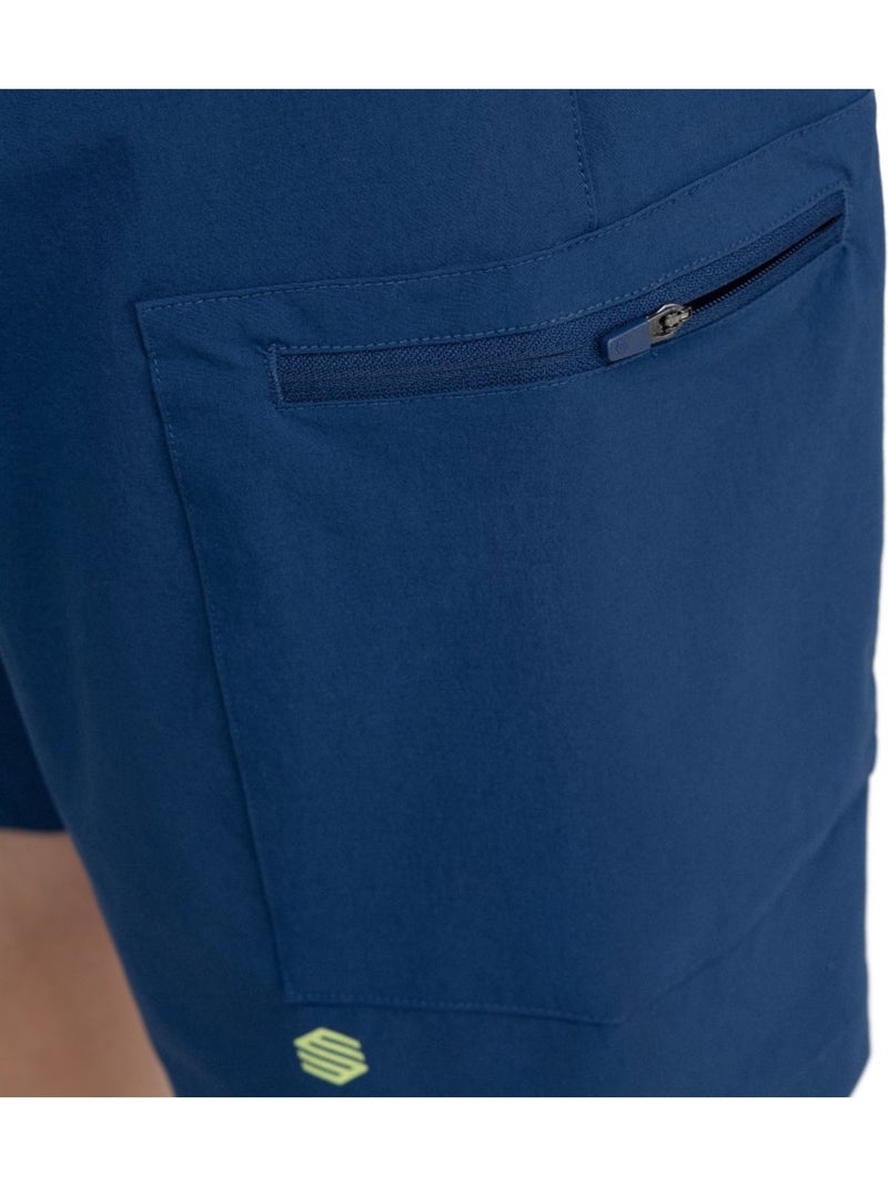 Shorts da mtb da uomo ciclismo uomo mtb braker Blu - Kiabi
