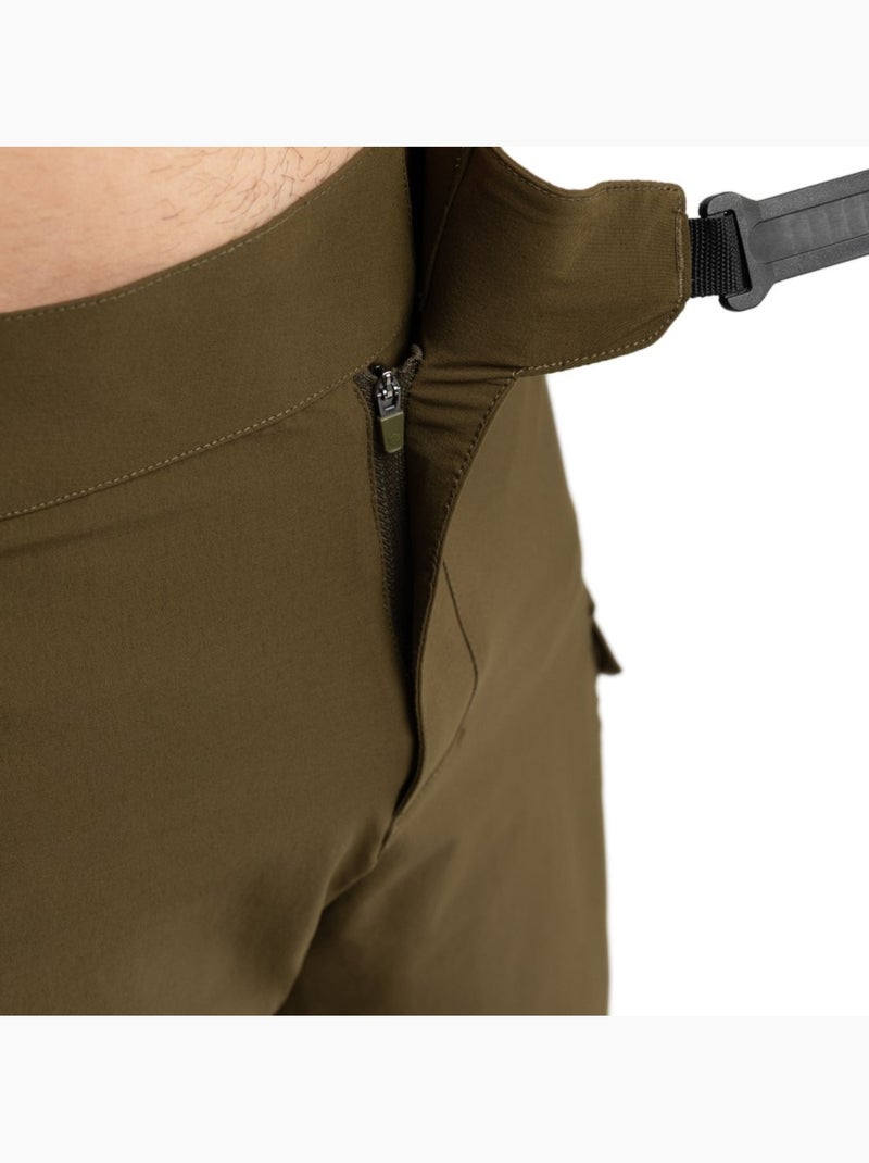 Shorts da mtb da uomo ciclismo uomo mtb braker Verde - Kiabi