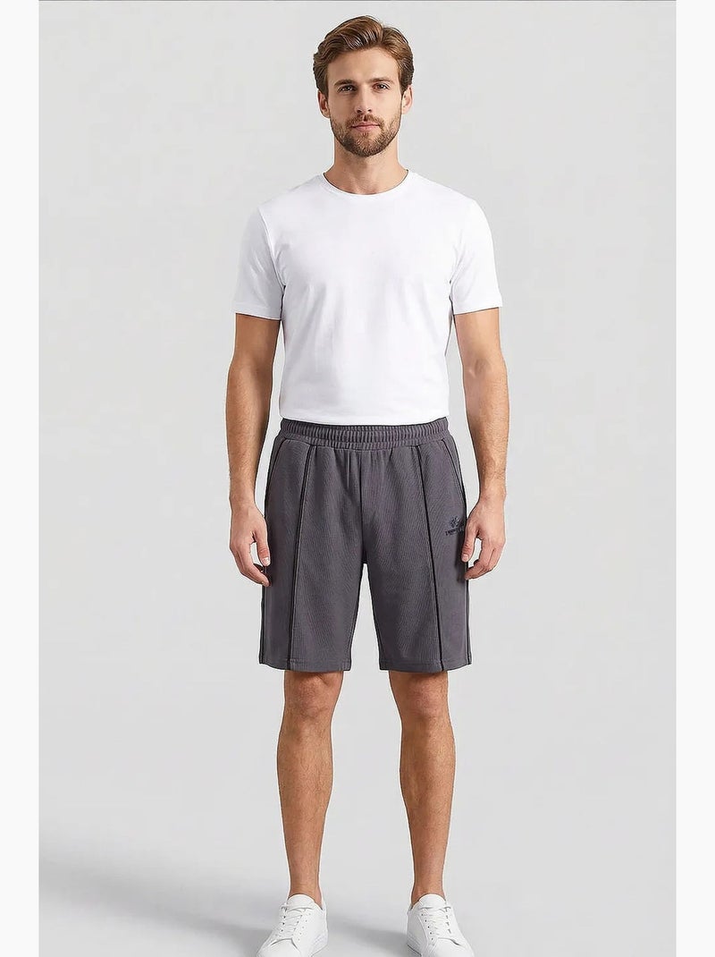Shorts da uomo in cotone e poliestere tommy Grigio nero - Kiabi