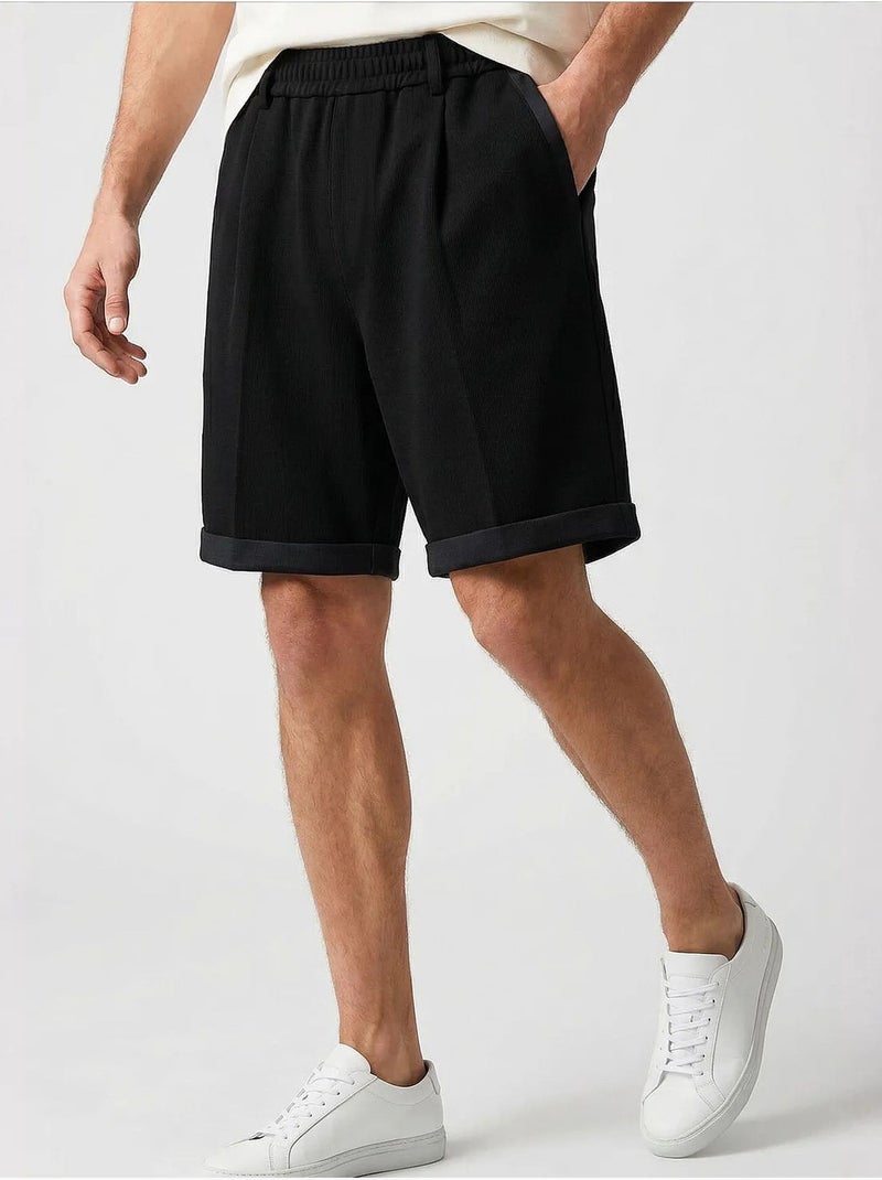 Shorts da uomo in cotone e poliestere tommy Nero - Kiabi