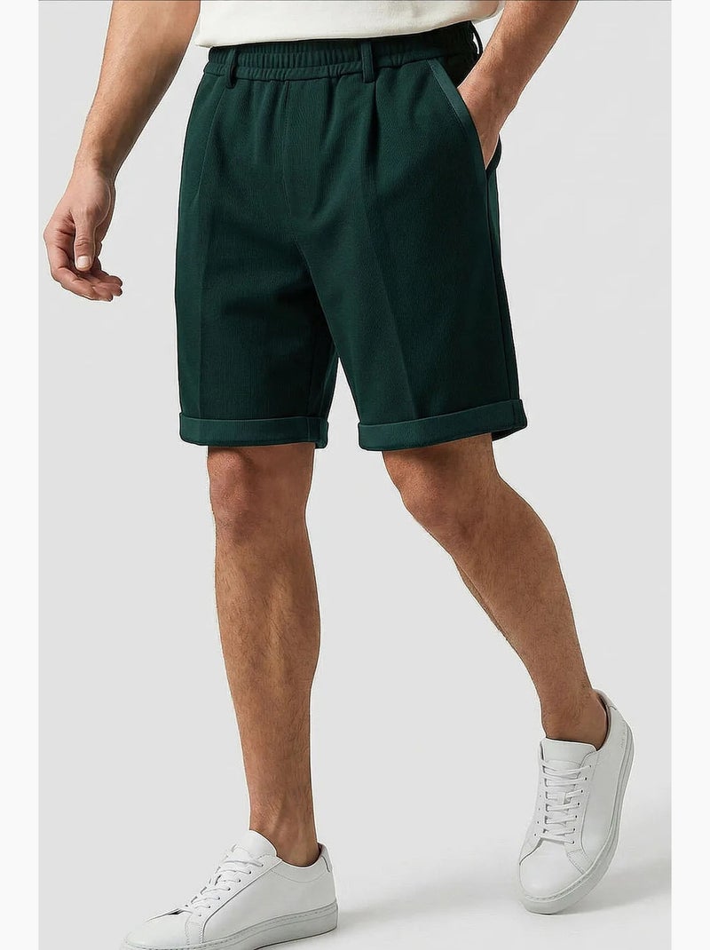 Shorts da uomo in cotone e poliestere tommy Verde scuro - Kiabi