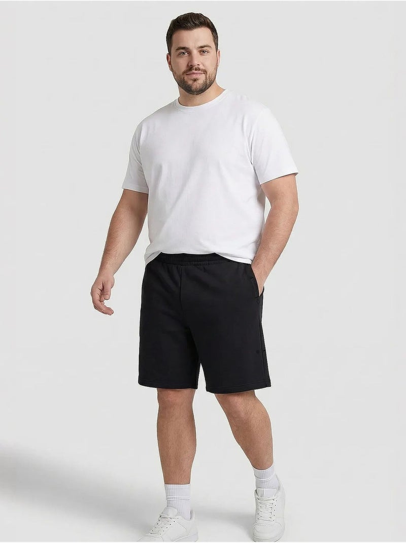 Shorts da uomo in cotone-poliestere tommy Nero - Kiabi