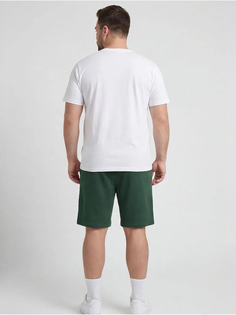 Shorts da uomo in cotone-poliestere tommy Verde bottiglia - Kiabi