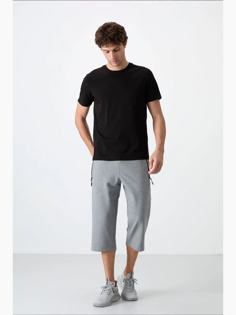 Shorts da uomo in misto cotone tommy Nero Grigio - Kiabi