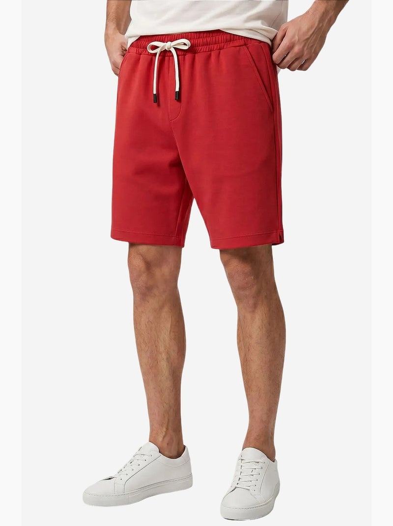 Shorts da uomo in poliestere-elastan tommy Rosso - Kiabi