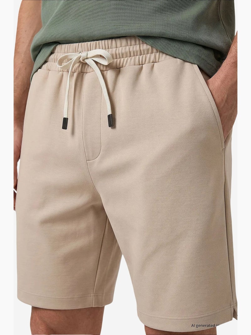 Shorts da uomo in poliestere-elastan tommy Sabbia - Kiabi
