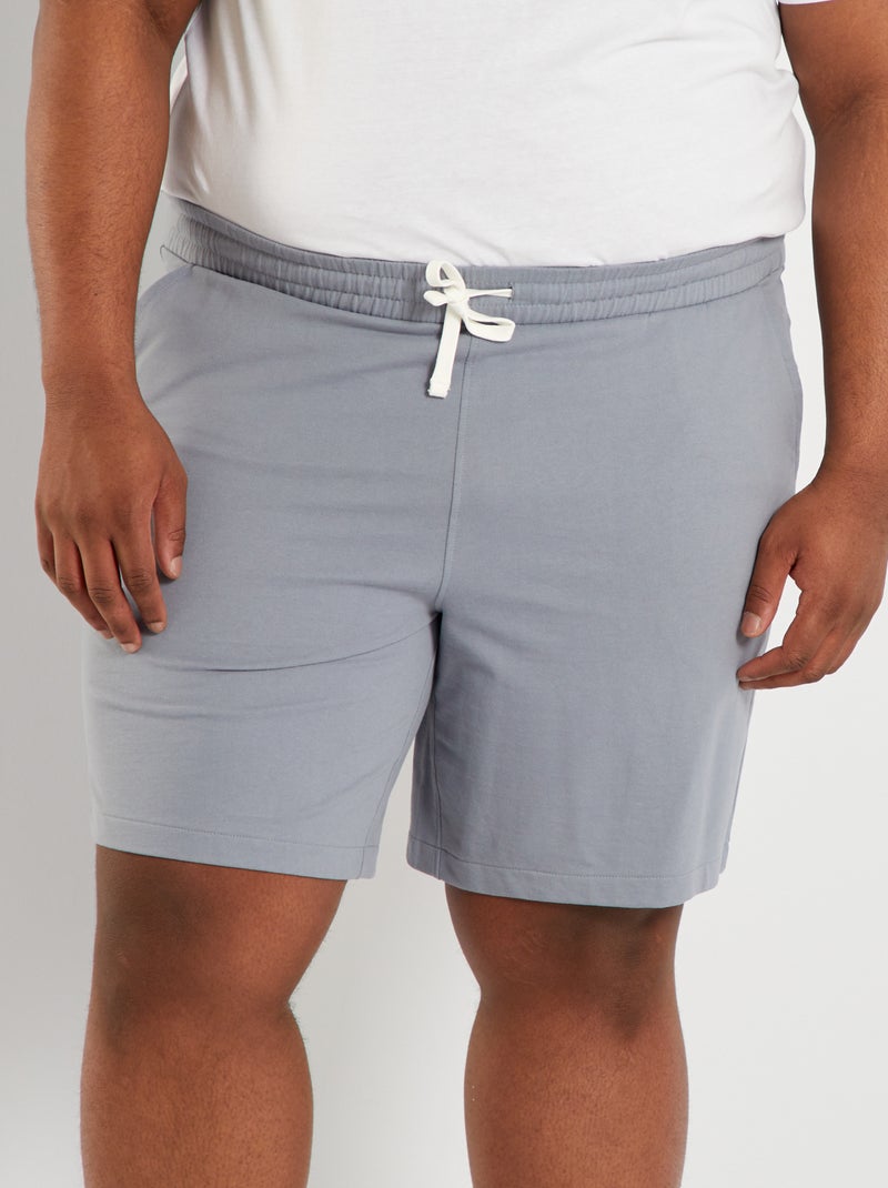 Shorts del pigiama french terry BLU GRIGIO - Kiabi