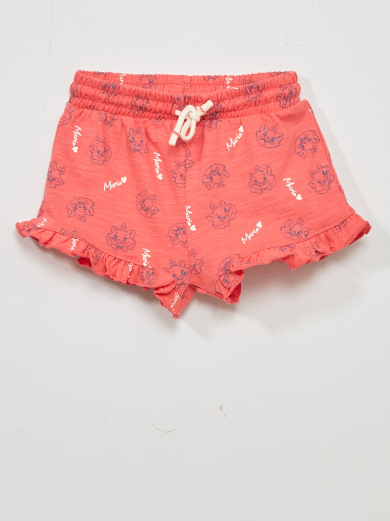 Shorts 'Disney' con volant ROSA - Kiabi
