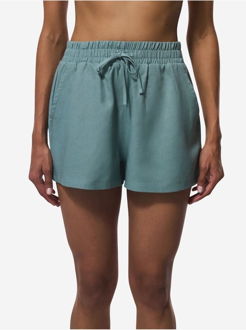 Shorts donna con vita elastica, vita media penti - Kiabi