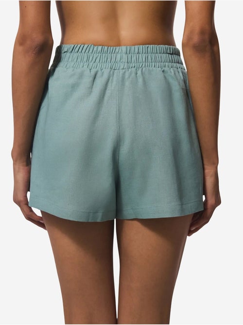 Shorts donna con vita elastica, vita media penti - Kiabi